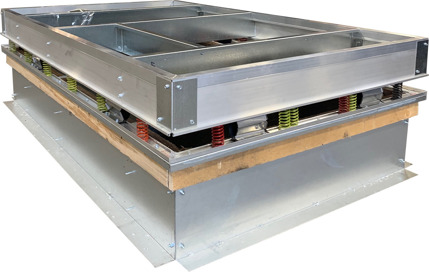 Isolation Curbs Rails For Rooftop HVAC Units